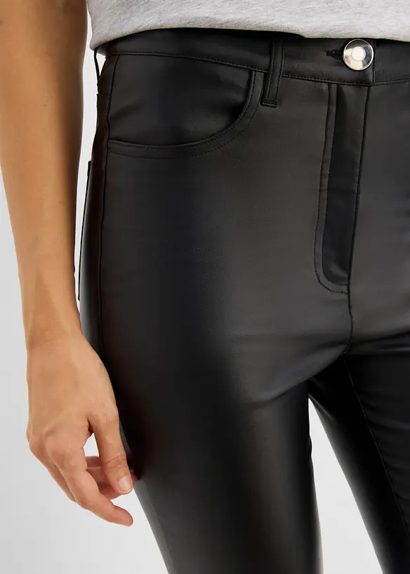 Shape pull on-bengalinbukse i viskosemiks med belegg, bonprix
