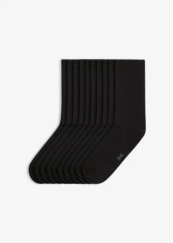 Sokker som ikke strammer (10 pack), bonprix