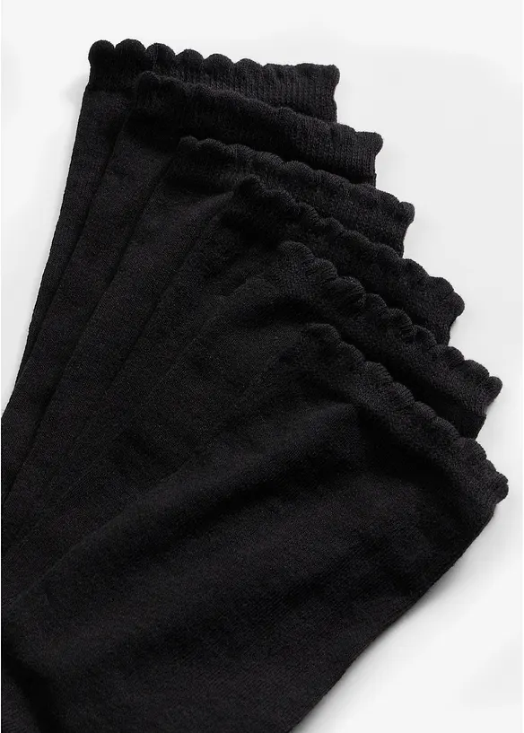 Sokker med &oslash;kologisk bomull (5-pack), bonprix