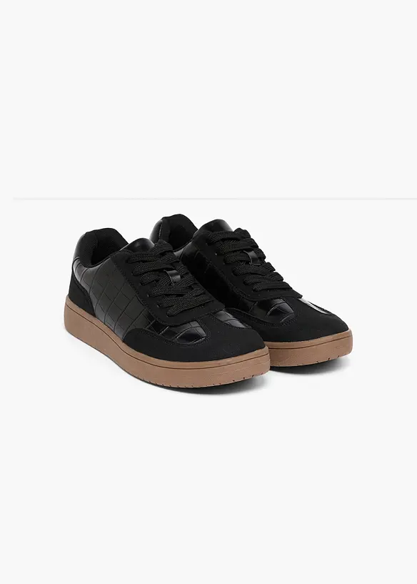 Sneakers med dyrem&oslash;nster, bonprix