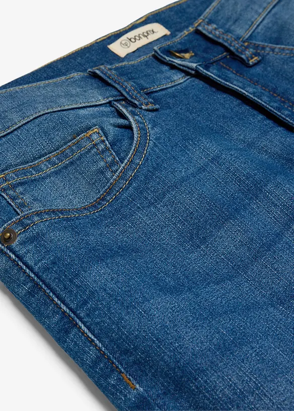 Regular fit jeans i lett denim, straight, bonprix