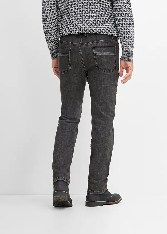 Classic fit jeans i lett denim, straight, bonprix