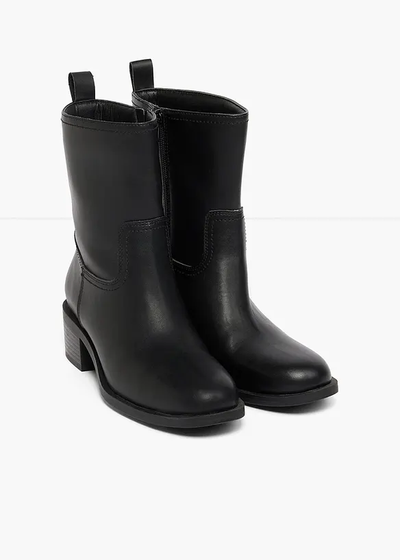 Boots med blokkh&aelig;ler, bonprix