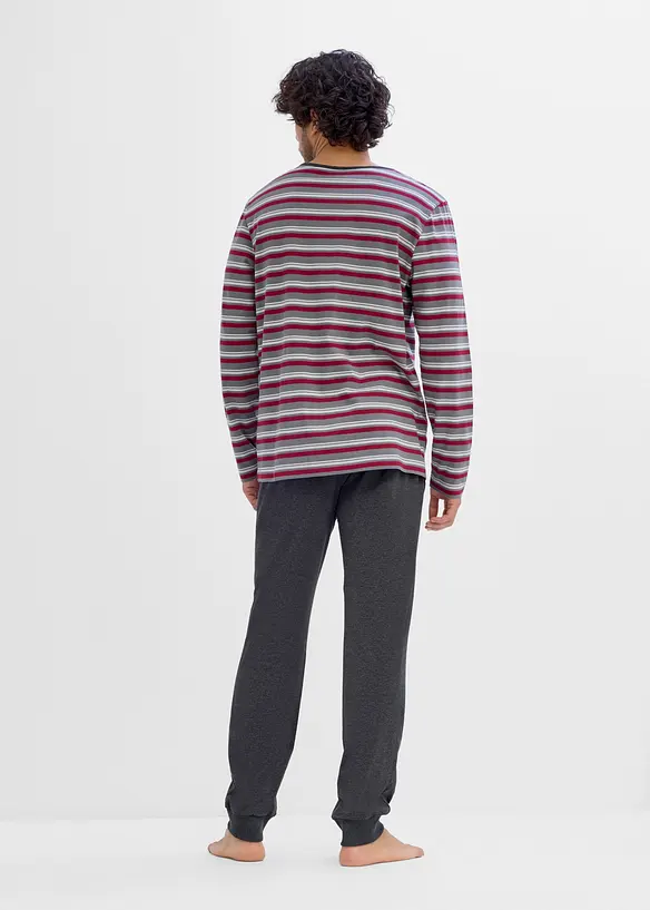 Pyjamas i 100% bomull, bonprix