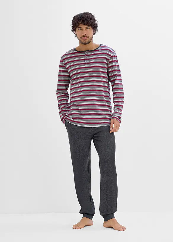Pyjamas i 100% bomull, bonprix