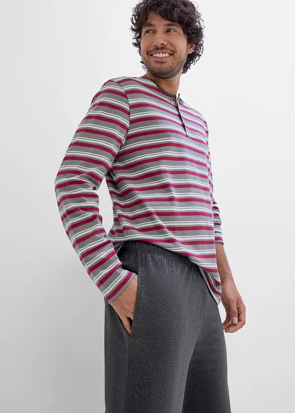 Pyjamas i 100% bomull, bonprix