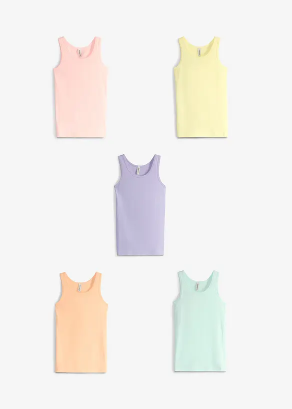 Singlet (5-pack), bonprix
