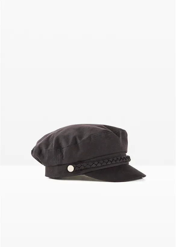 Skipperlue med fletting, bonprix