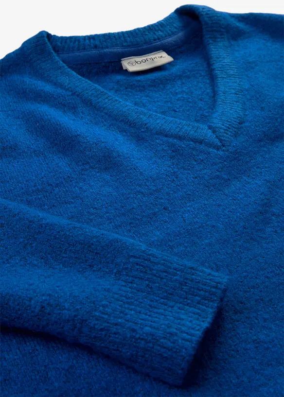Oversized, strikket genser, bonprix