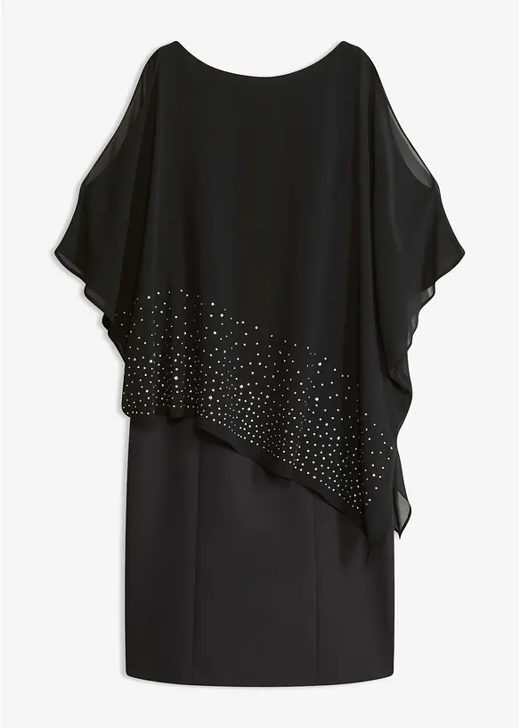Etuikjole med glitterstener, bonprix