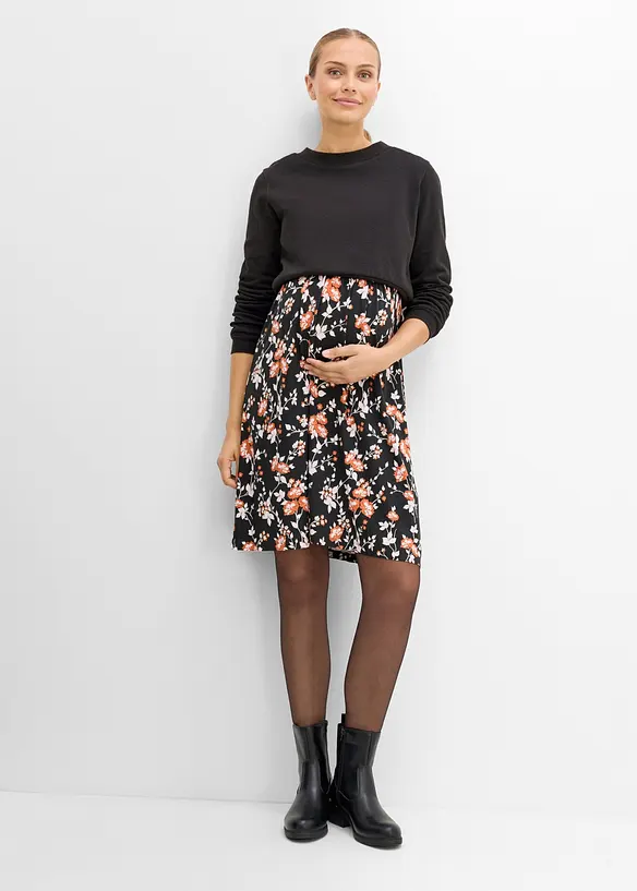Mama kjole med sweatshirt (2-delt sett), bonprix