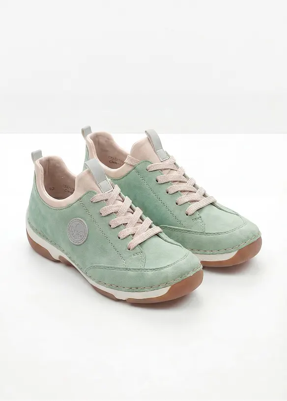 Komfortable sneakers med polstret inners&aring;le fra Rieker, Rieker