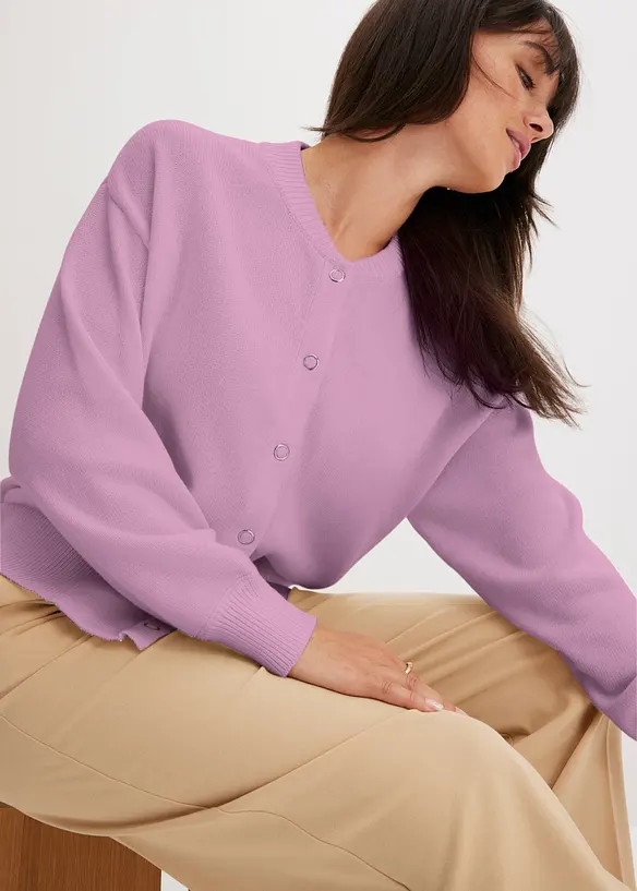 Cardigan i 100% bomull, bonprix