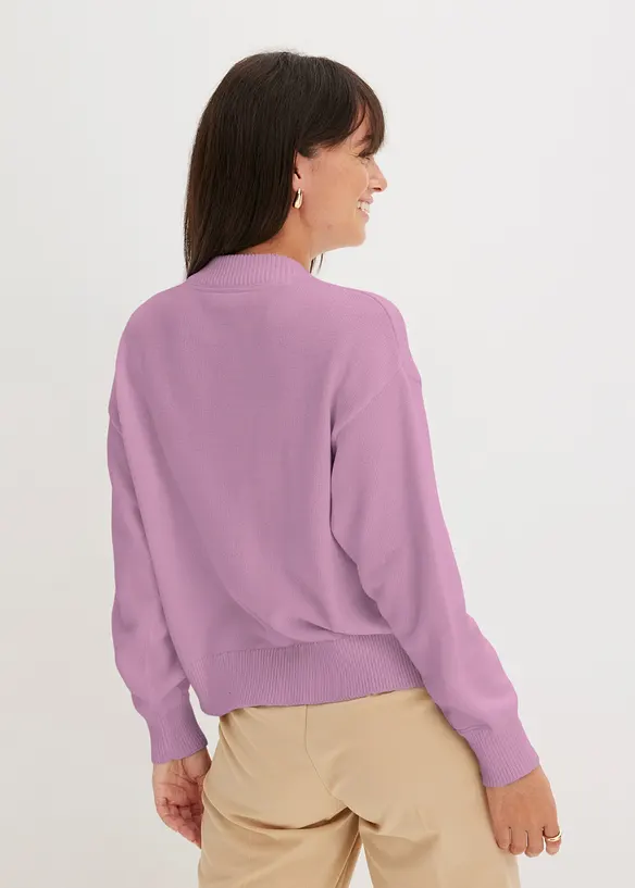 Cardigan i 100% bomull, bonprix