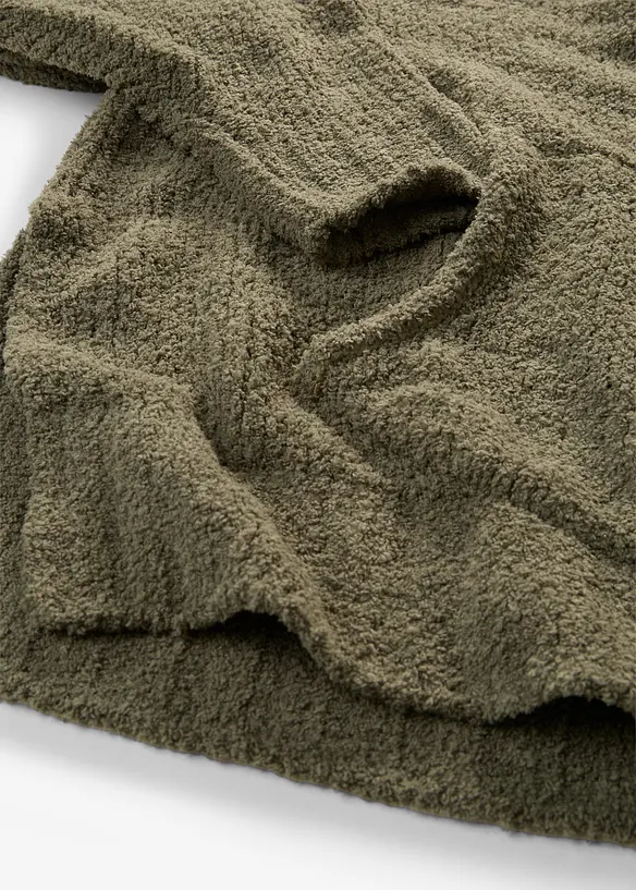Hettegenser i pilefleece, bonprix