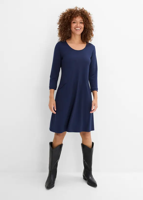 Jerseykjole i Punto di Roma-materiale, bonprix