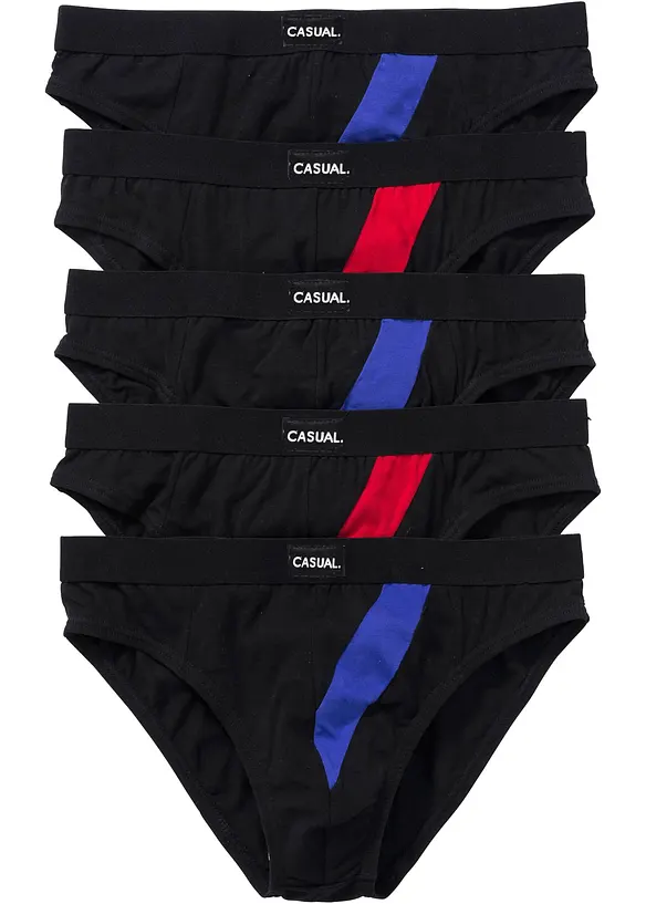 Truse med bomull (5-pack), bonprix
