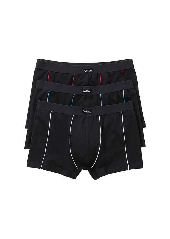 Bokserbriefs med bomull (3-pack), bonprix
