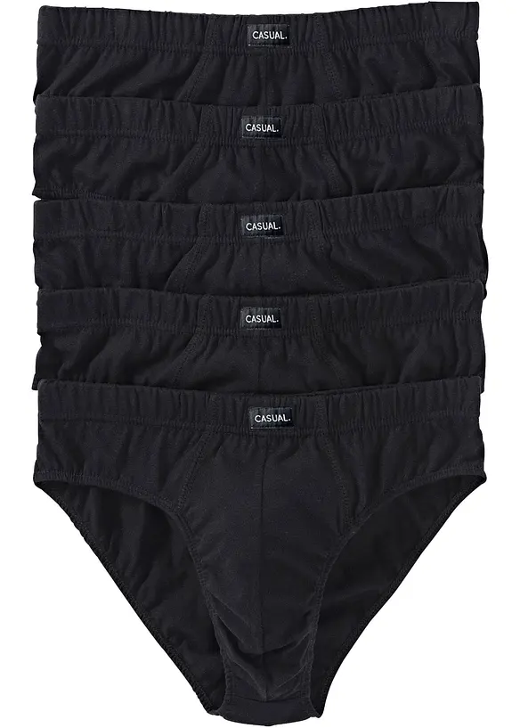Truse i bomull (5-pack), bonprix