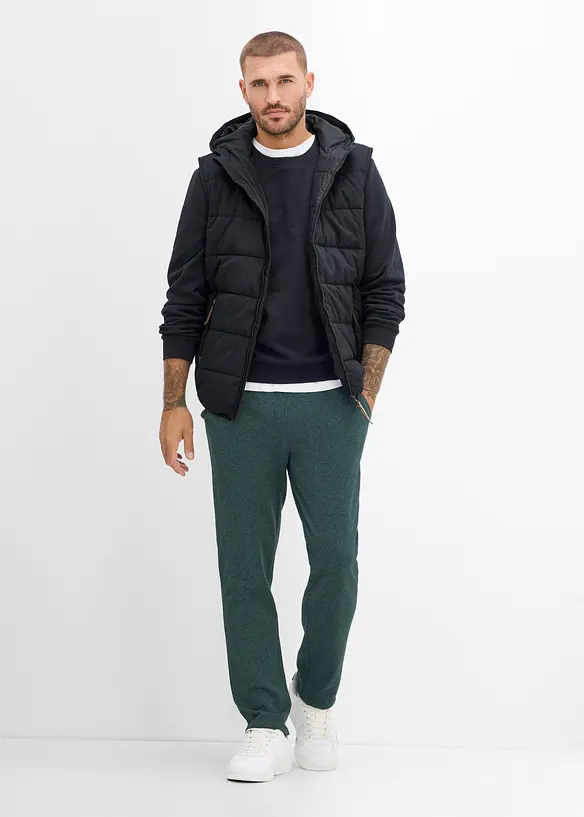 Regular fit joggebukse, straight, bonprix