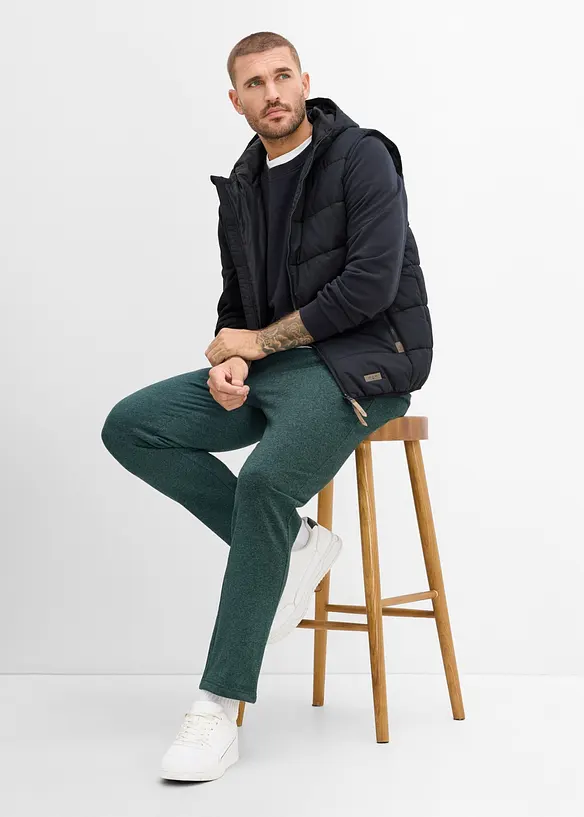 Regular fit joggebukse, straight, bonprix