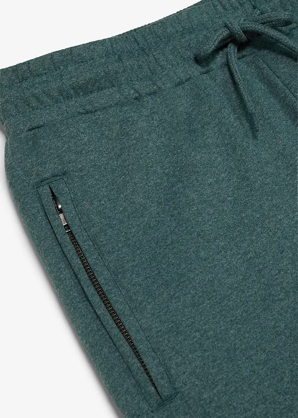 Joggebukse med glidel&aring;slommer, bonprix