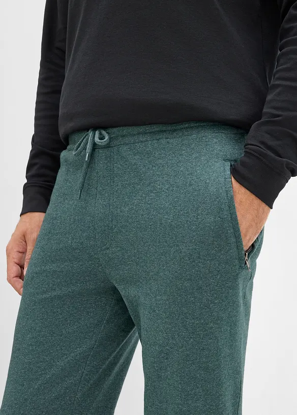 Joggebukse med glidel&aring;slommer, bonprix