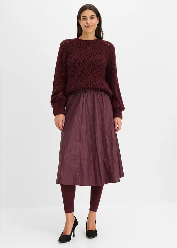 Varmende leggings med myk fleece 140 DEN, bonprix