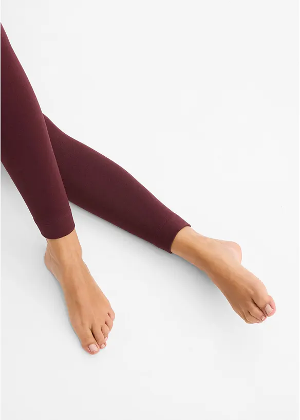 Varmende leggings med myk fleece 140 DEN, bonprix