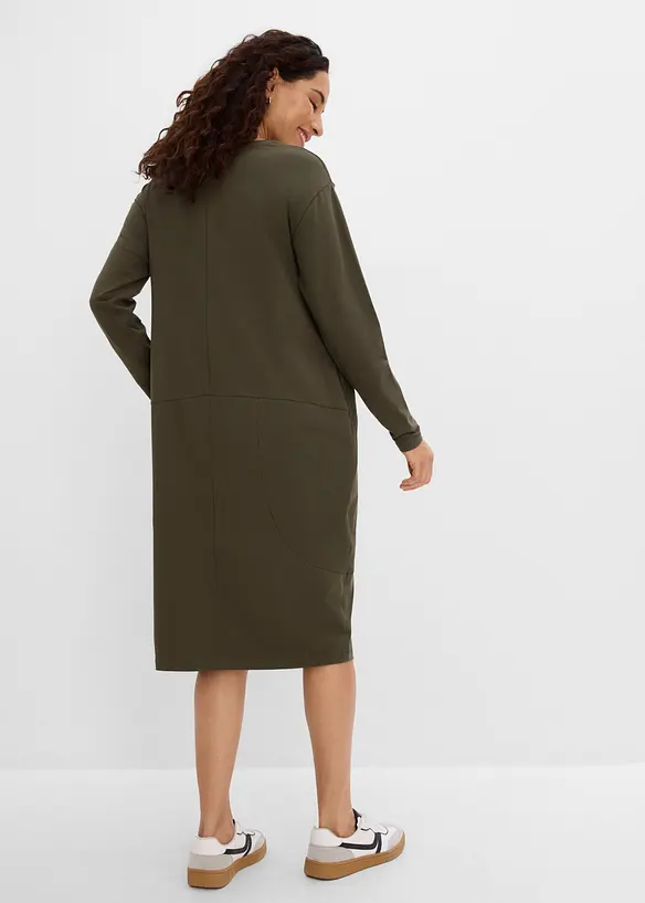 Jerseykjole i O-fasong, bonprix