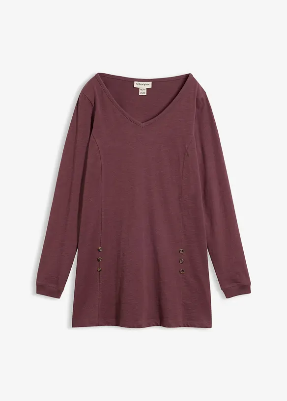 Lang topp i 100% bomull, bonprix
