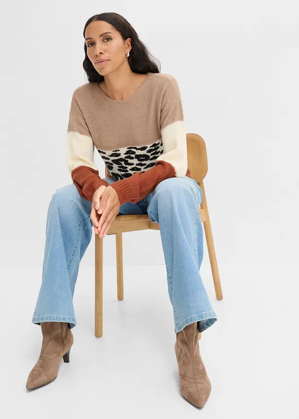 Oversized genser, bonprix