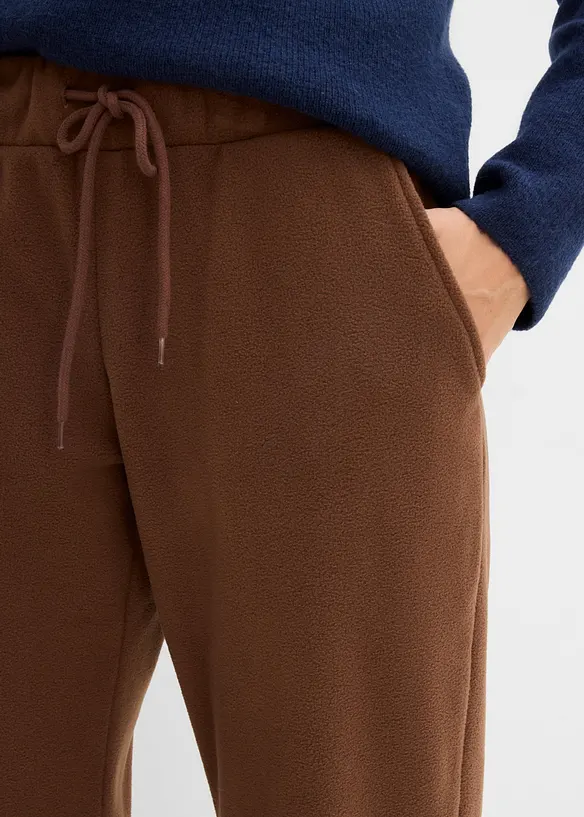 Pull on-fleecebukse, bonprix