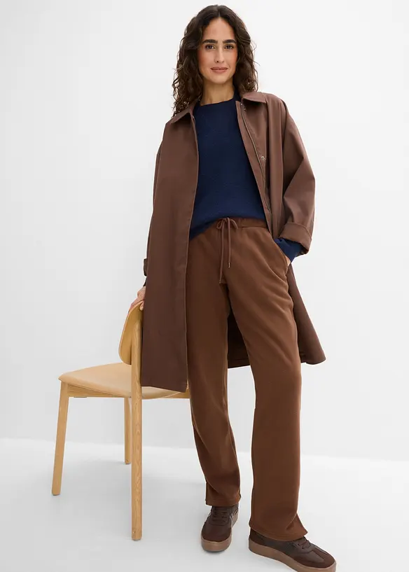 Pull on-fleecebukse, bonprix