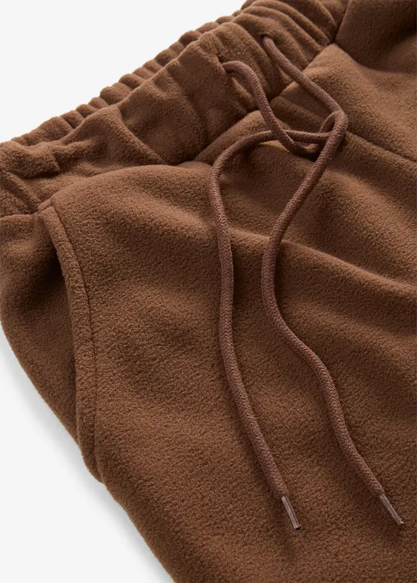 Pull on-fleecebukse, bonprix