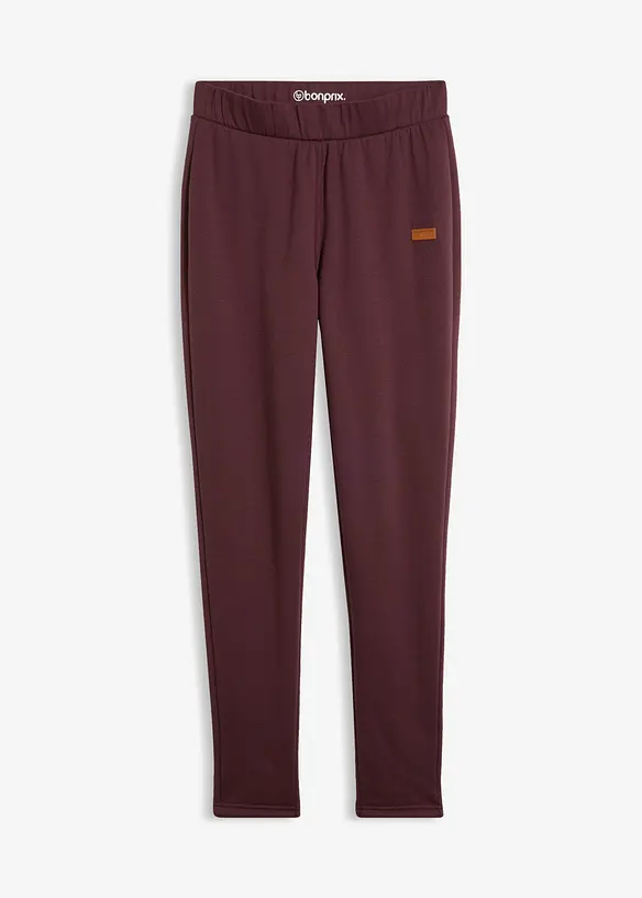 Varme leggings med pilef&ocirc;r, bonprix