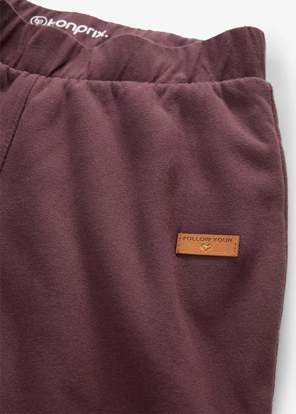 Varme leggings med pilef&ocirc;r, bonprix