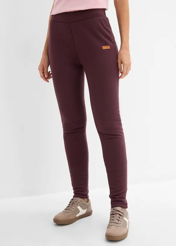 Varme leggings med pilef&ocirc;r, bonprix