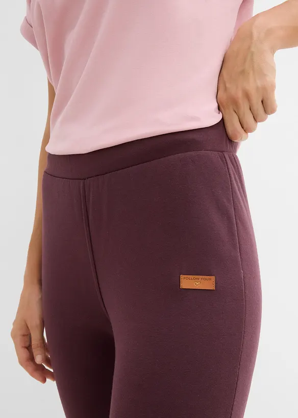 Varme leggings med pilef&ocirc;r, bonprix