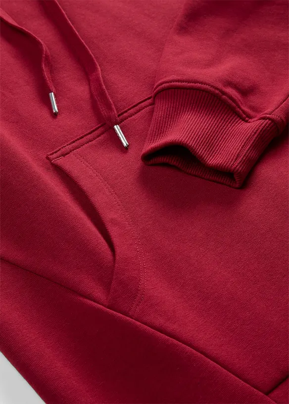 Sweatshirtkjole i bomullsmiks, bonprix