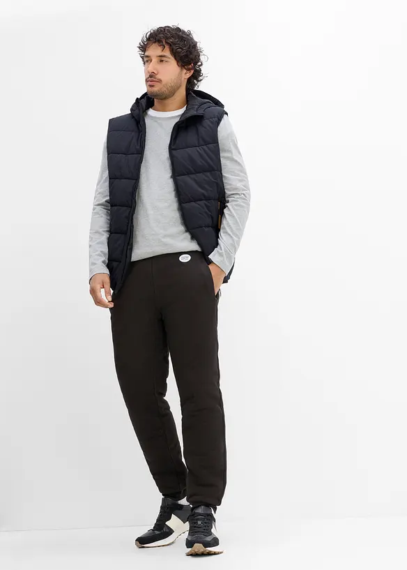 Varmende joggebukse med mykt fleecef&ocirc;r, bonprix