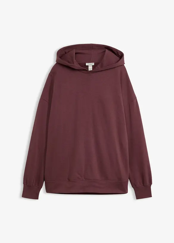 Hettegenser i 100% bomull, bonprix