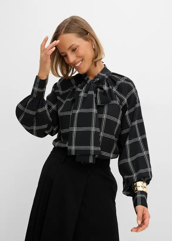 Knytebluse, bonprix