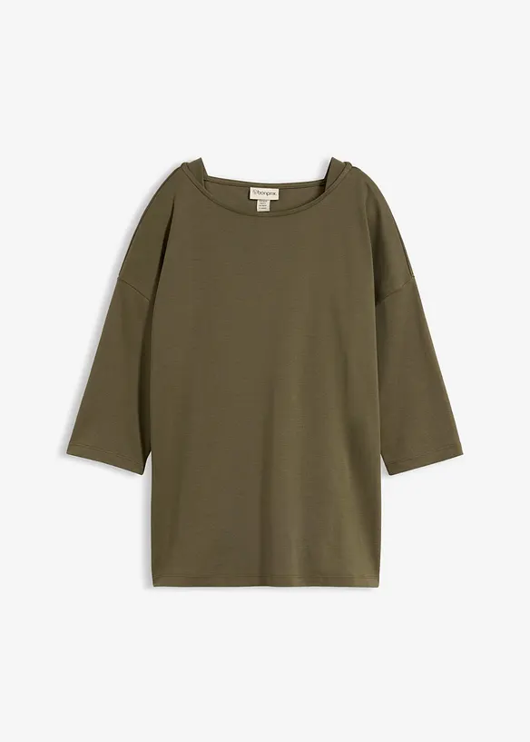 Topp i formfast, 100% bomull, bonprix
