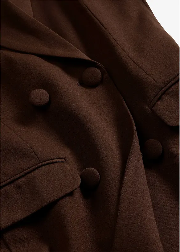 Lang blazer i Punto di Roma-materiale, bonprix