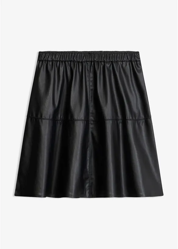Kort skj&oslash;rt i imitert skinn, bonprix