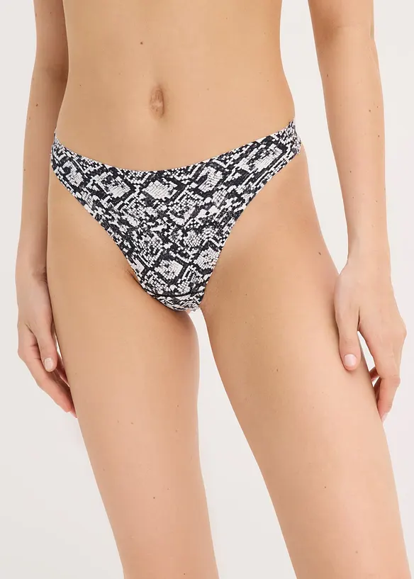 S&oslash;ml&oslash;s stringtruse i polyamid (4-pack), bonprix