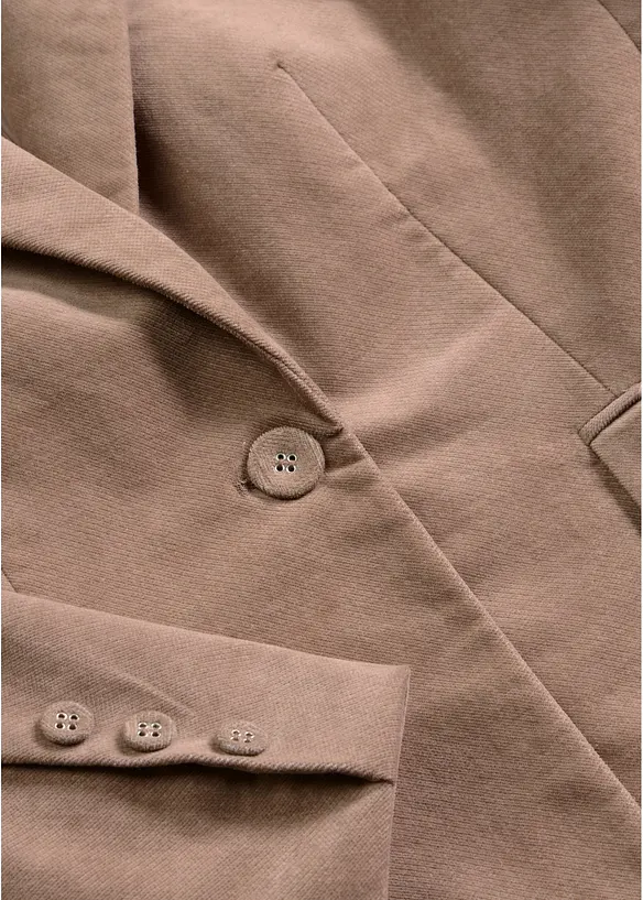 Blazer i kordfl&oslash;yel, bonprix