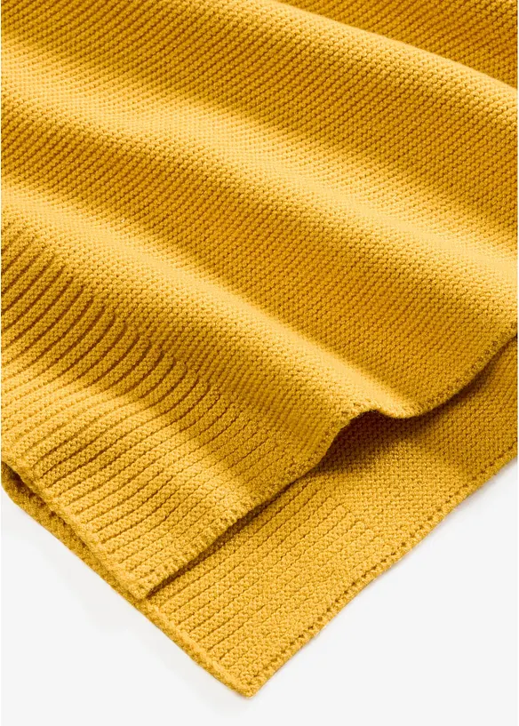 Strikket vest med viskose, bonprix
