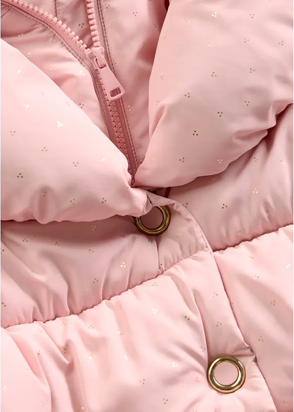 Vattert jakke med glittertrykk, bonprix